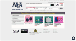 Desktop Screenshot of motosantigas.com.br